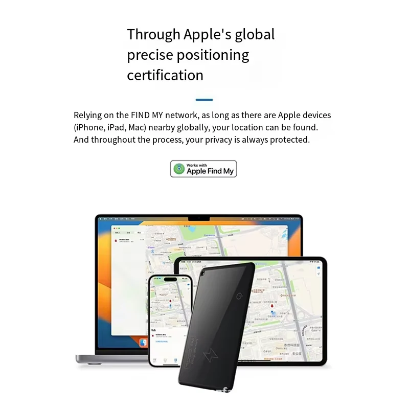 Wallet tracker card location on iPhone and devices