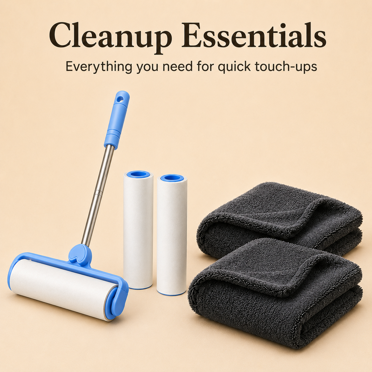 Premium cleanup essentials