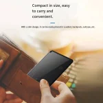 Doluno Wallet Tracker Card – Rechargeable Finder for Apple Find My - Image 2